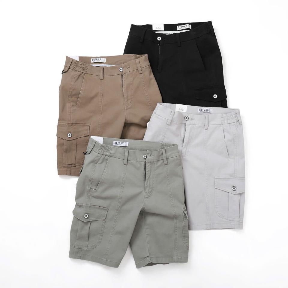 SHORT KAKI SLIM FIT BASIC TÚI HỘP S24