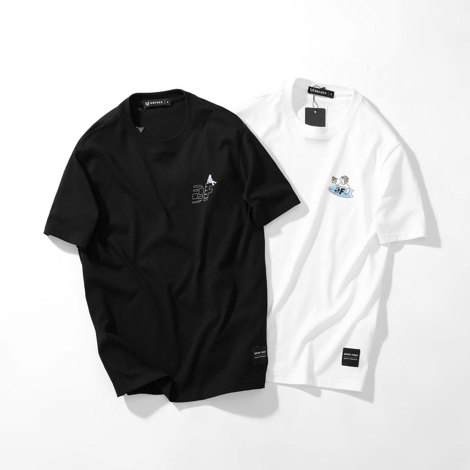 ÁO THUN REGULAR FIT IN HÌNH NGỰC DF