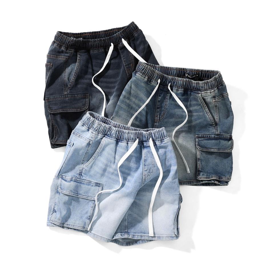 SHORT JEAN REGULAR FIT TÚI HỘP WASH S25