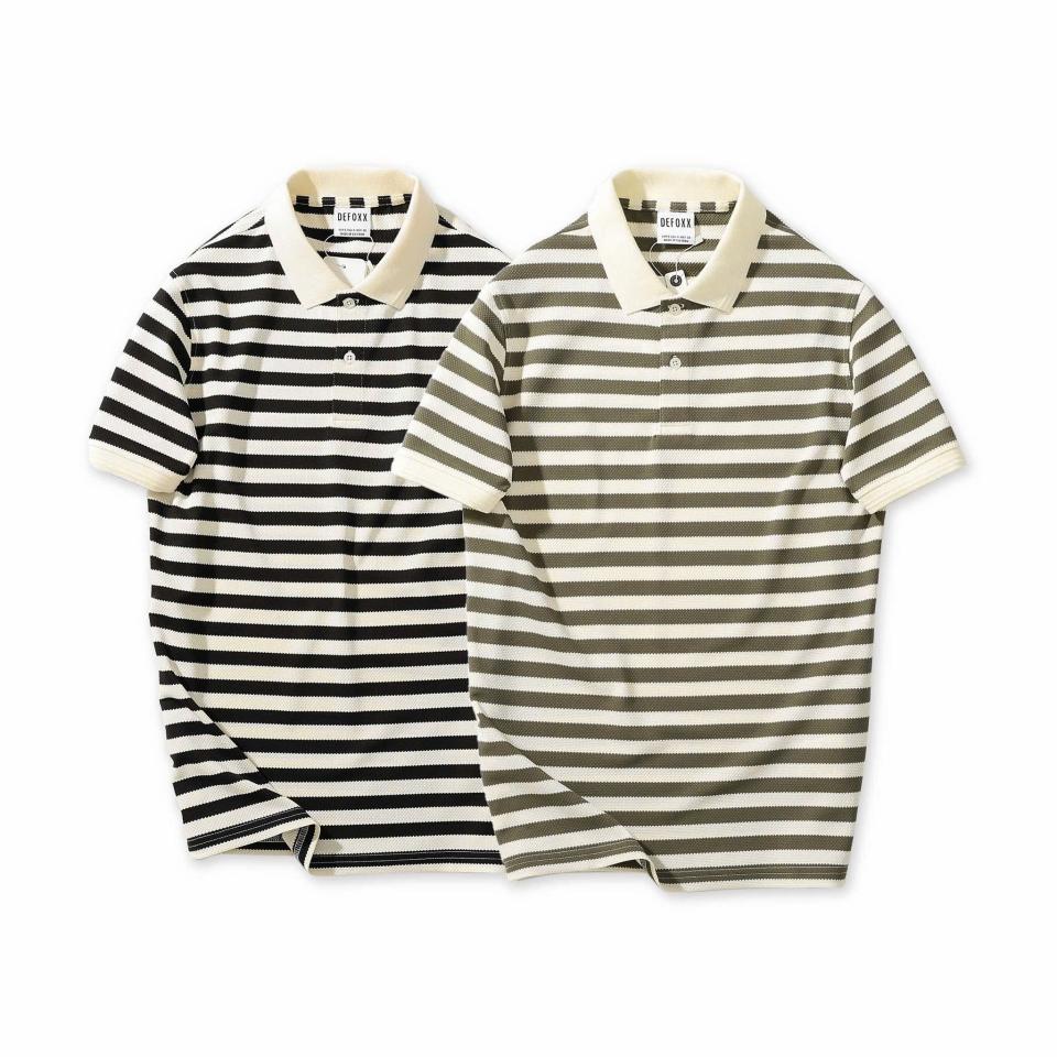 ÁO POLO SLIM FIT TC BASIC KẺ SỌC